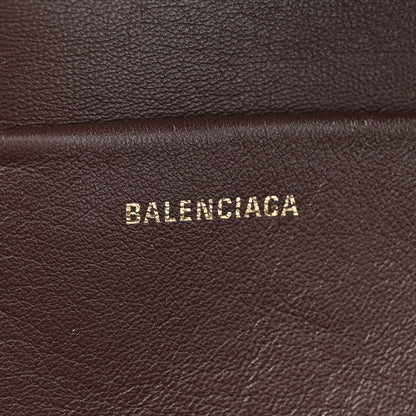 Balenciaga Canvas Jacquard Diagonal Allover Logo XS Souvenir Belt Bag Brown 6 of 10