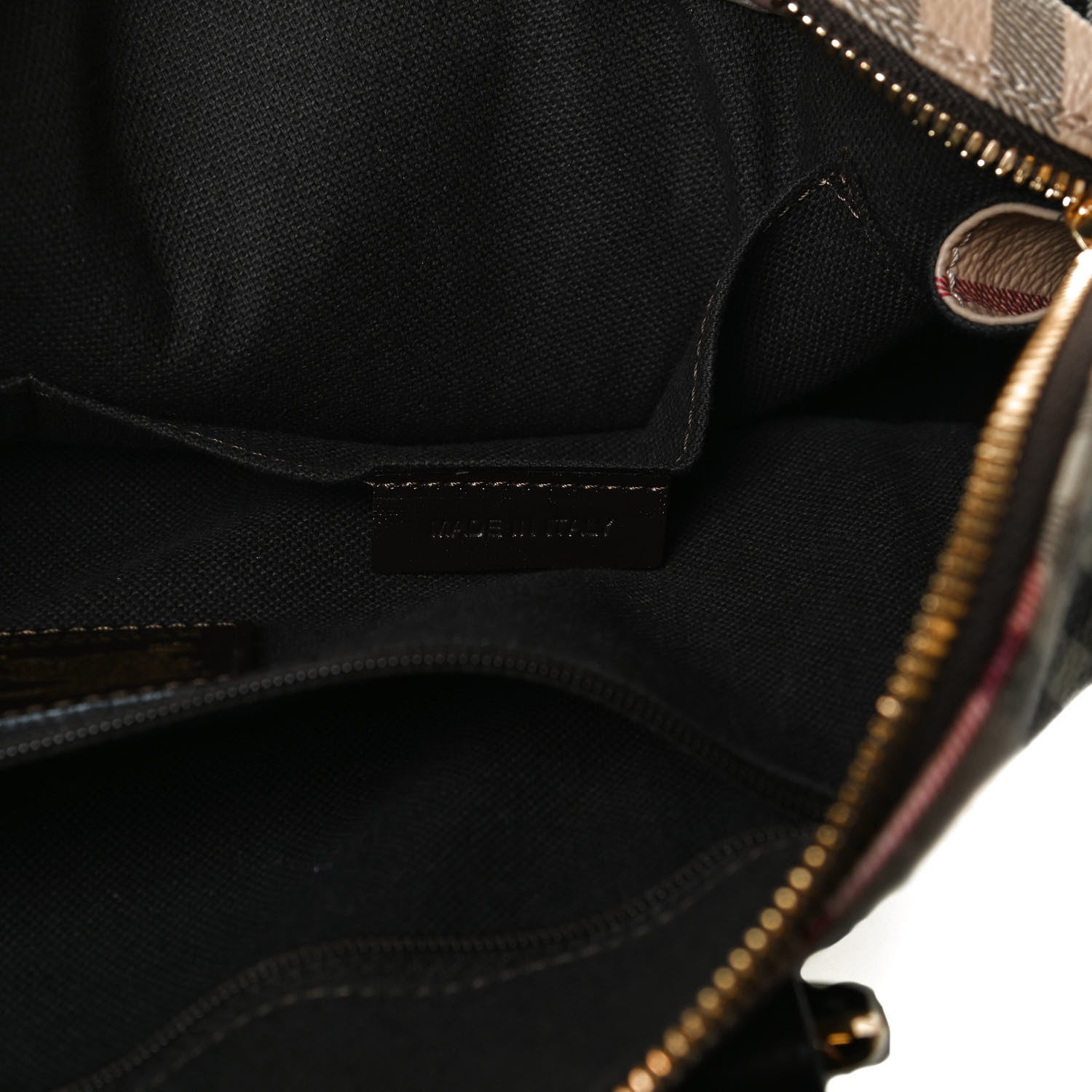 Burberry Haymarket Check Picadilly Bowler Black 7 of 12