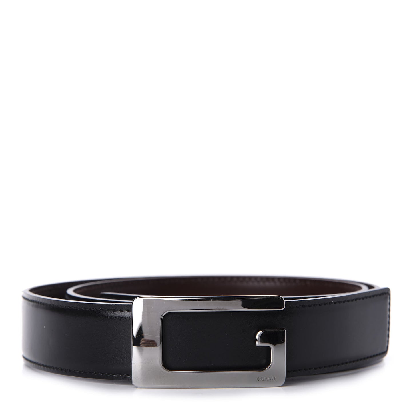 Calfskin G Logo Belt 80 32 Black