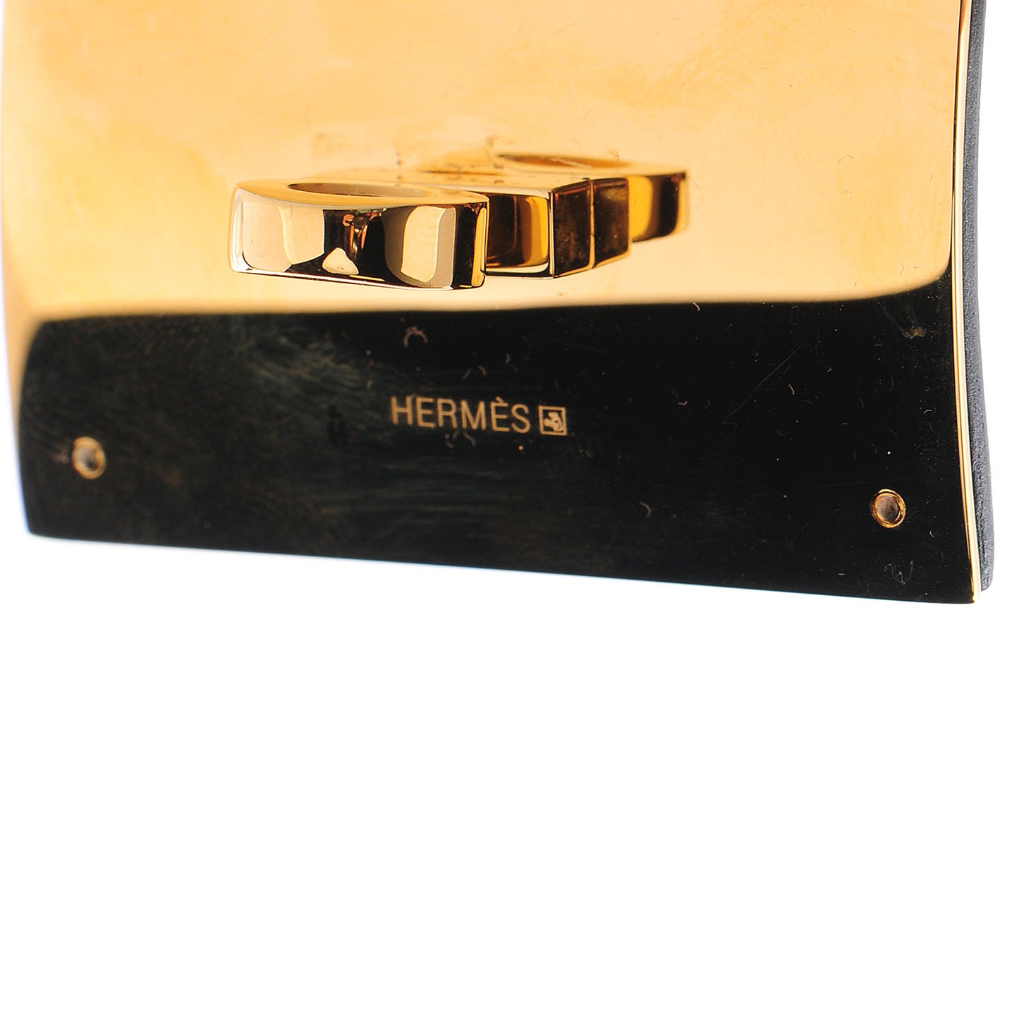 Matte Alligator Kelly Dog Extreme Bracelet Black Small