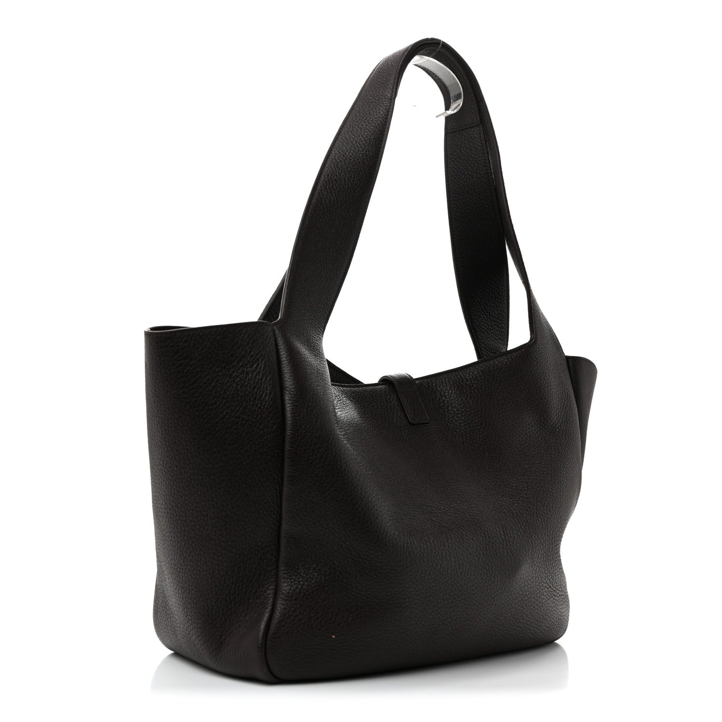 Grained Deerskin Bea Tote Sweet Chocolate