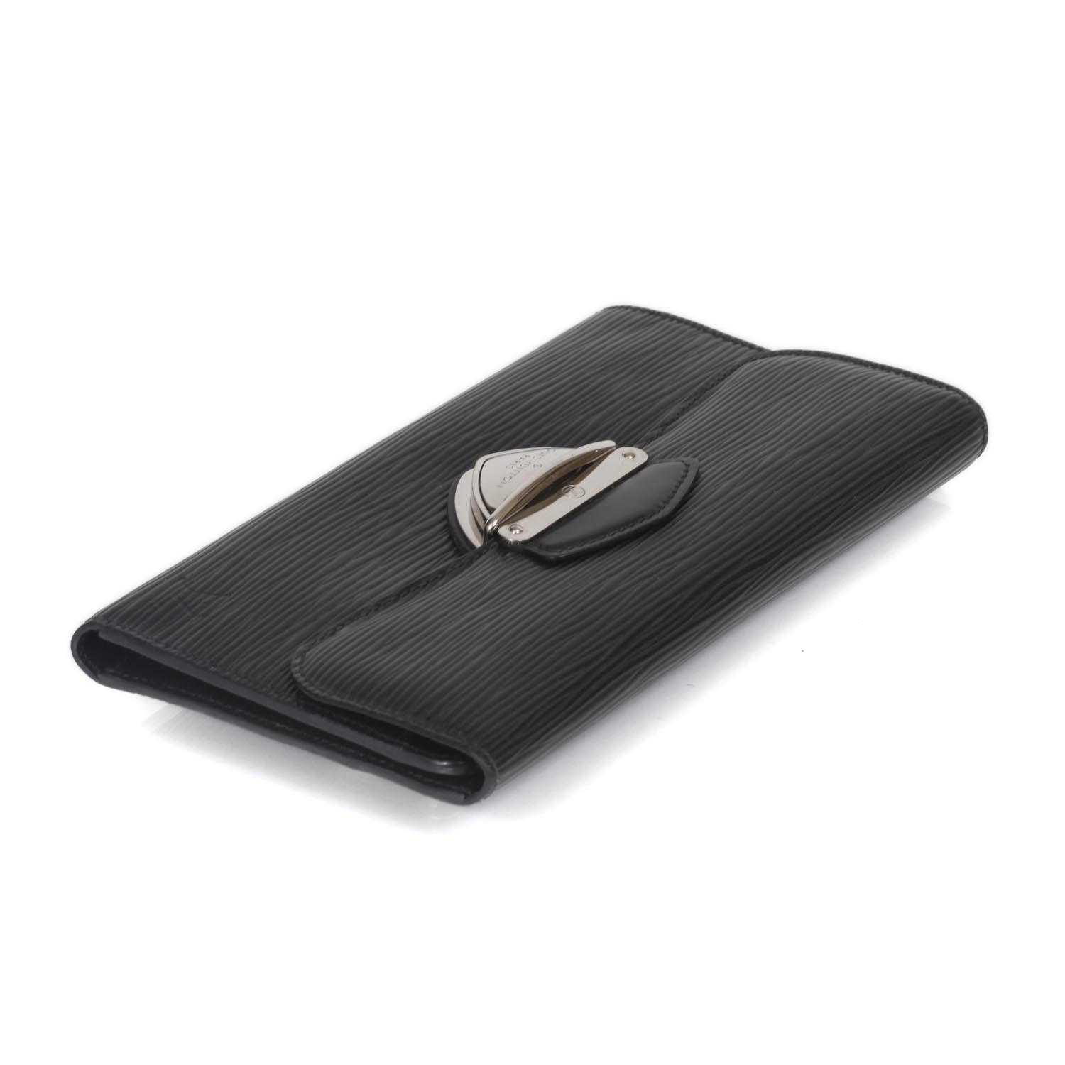 Louis Vuitton Epi Eugenie Wallet Black 5 of 13