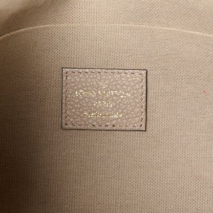 Louis Vuitton Empreinte Monogram Giant Felicie Pochette Tourterelle Creme 8 of 16