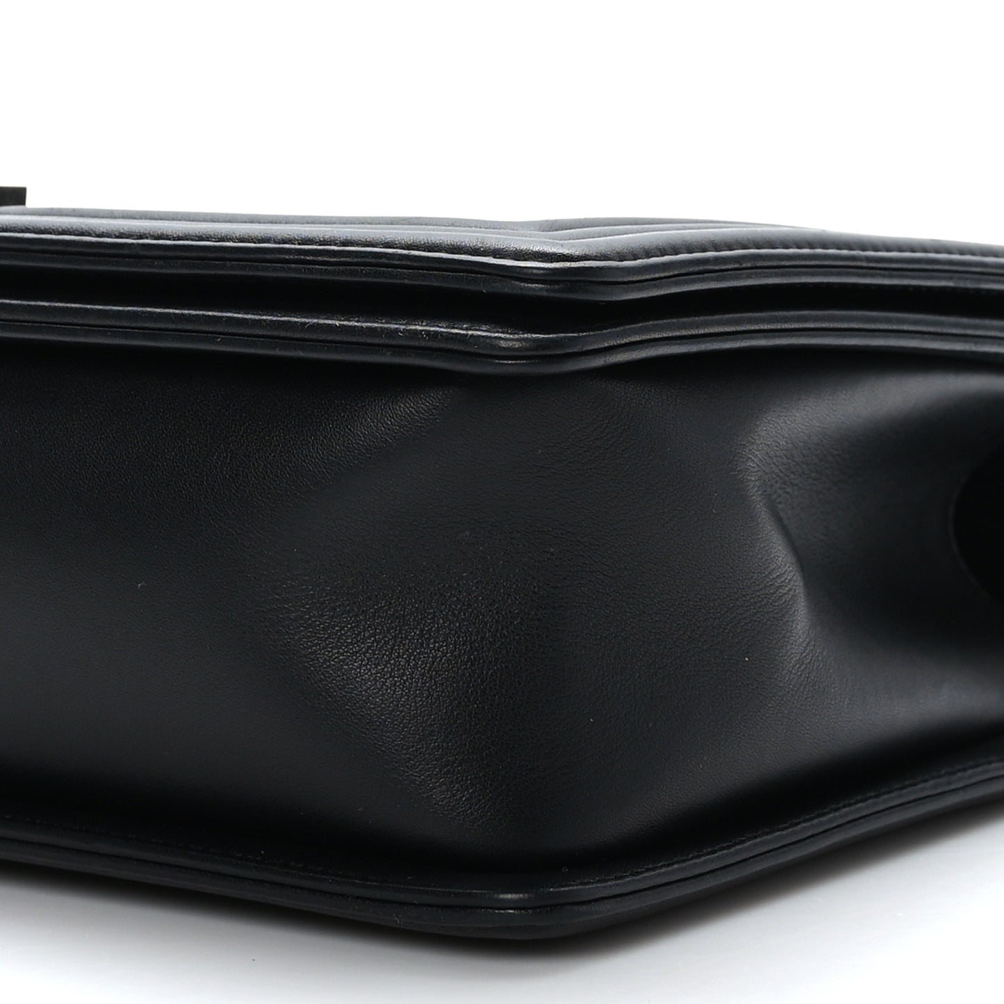 Calsfkin Quilted New Medium Boy Flap Black