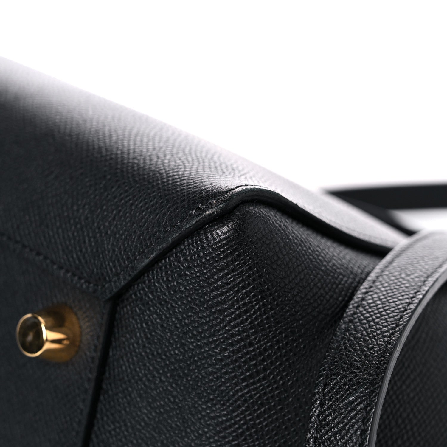 Celine Grained Calfskin Small Belt Bag Black 8 of 12