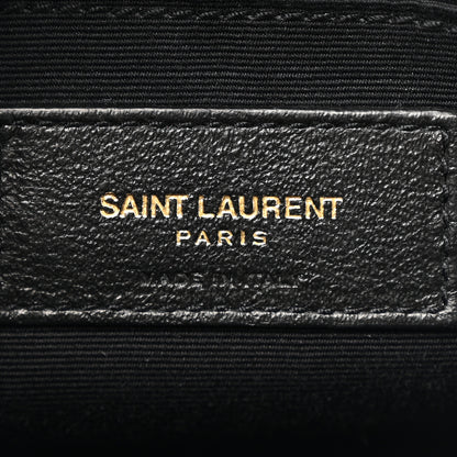 Saint Laurent Calfskin Matelasse Monogram Lou Camera Bag Washed Light Pink 6 of 14