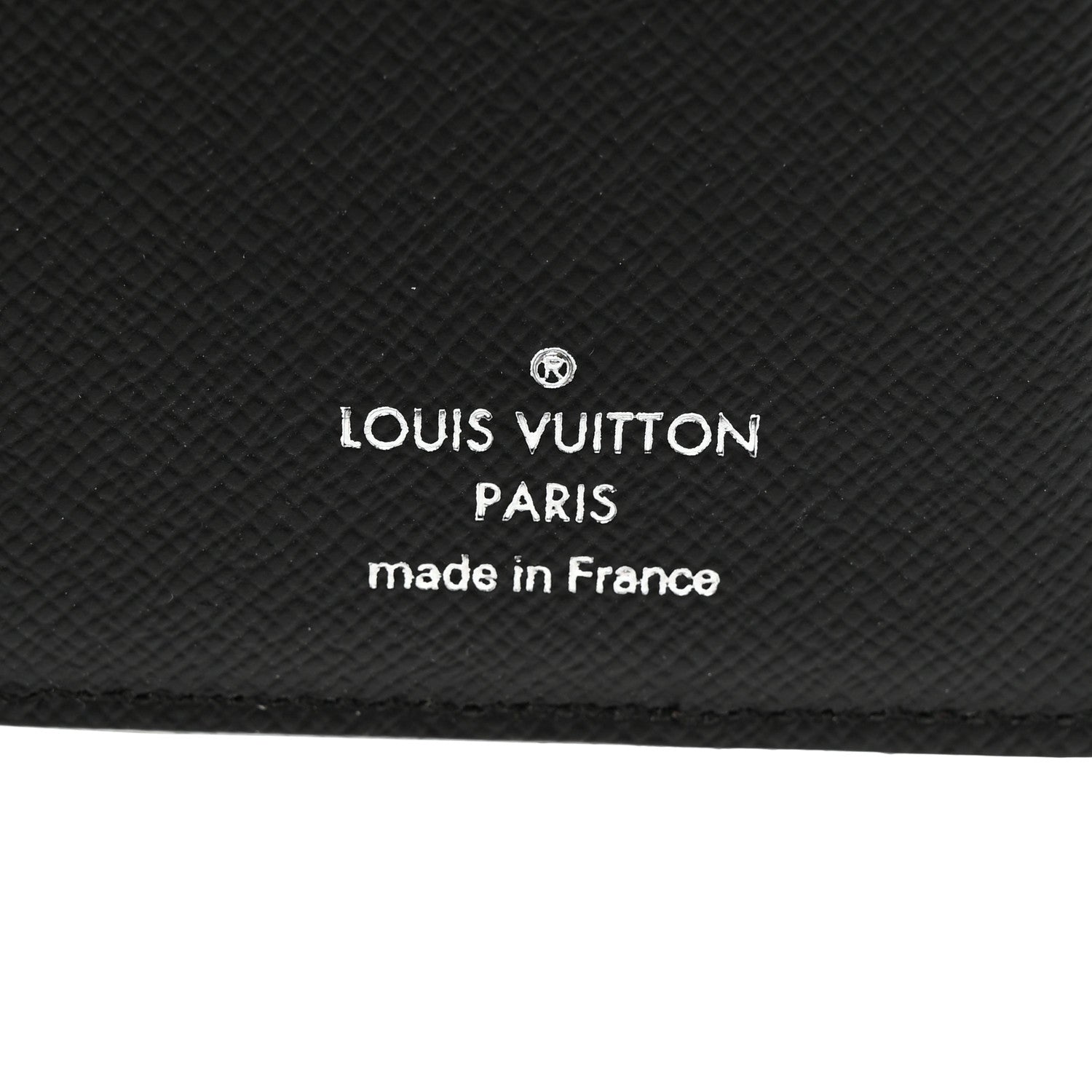 Louis Vuitton LOUIS VUITTON Taiga Pocket Organizer NM Black 6 of 7
