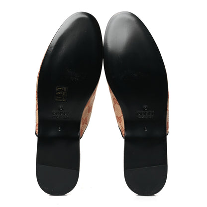 Gucci X MLB Monogram NY Yankees Embroidered Mens GG Slippers 8 Beige Ruggine 6 of 10