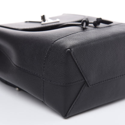 Louis Vuitton Calfskin Lockme Mini Backpack Black 7 of 8