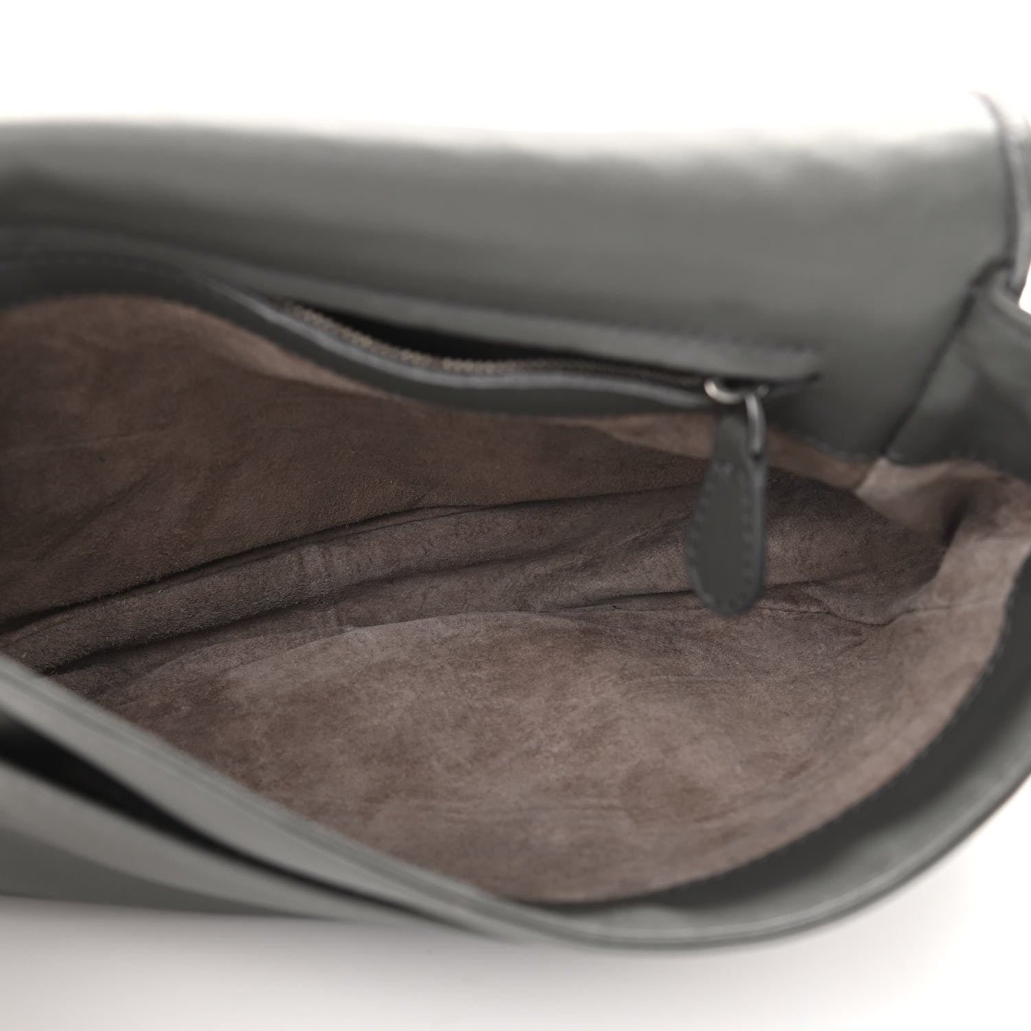 Bottega Veneta Nappa Intrecciato Flap Crossbody Light Grey 5 of 12