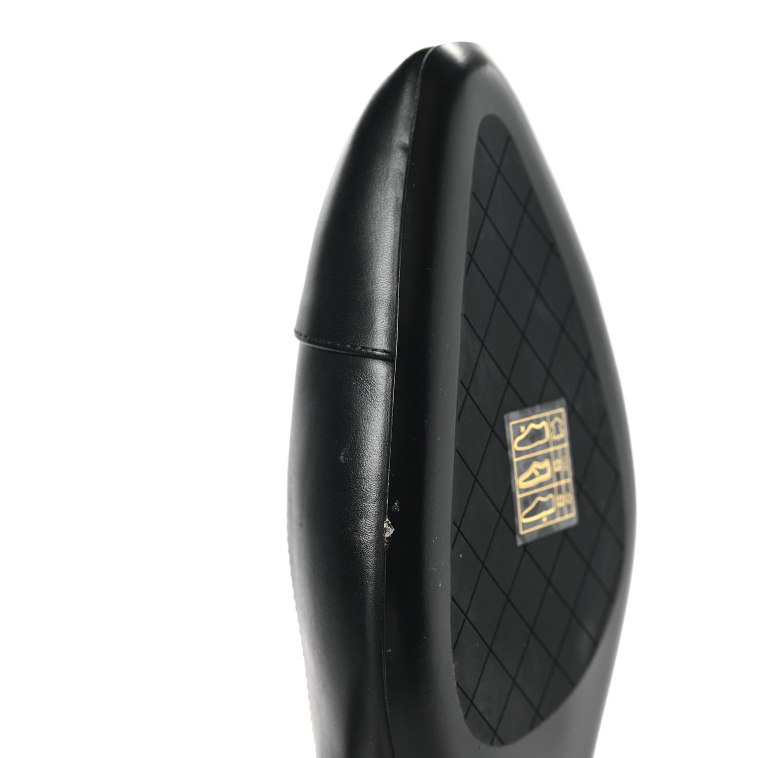 Chanel Lambskin Cap Toe Ballerina Flats 40.5 Black 10 of 11