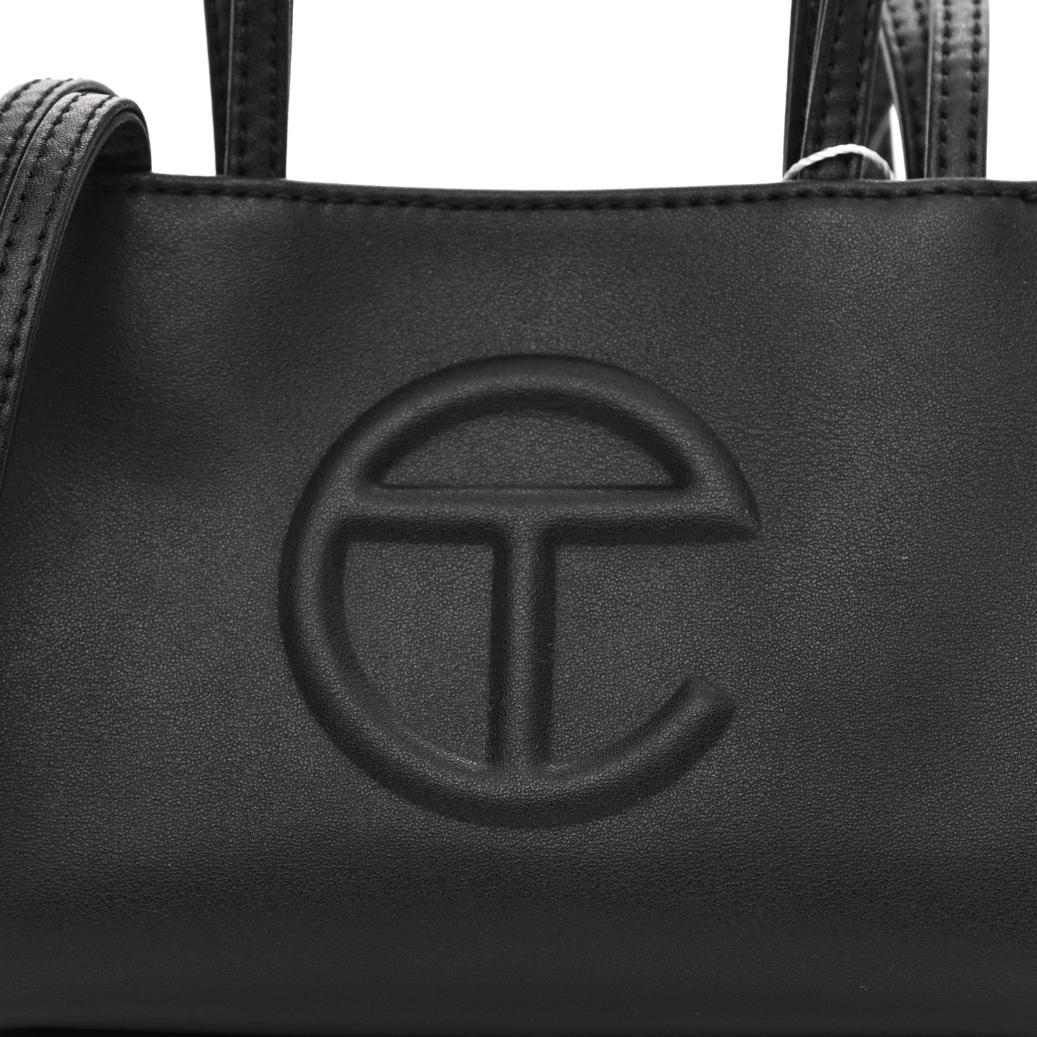 Telfar Vegan Leather Small Shopping Bag Black 17 of 21