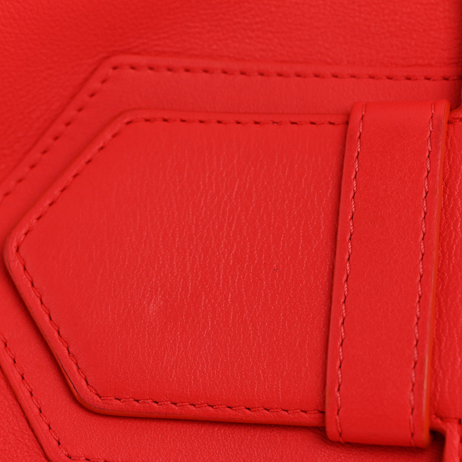 Delvaux Taurillon Crispe Presse A5 Pouch Red 12 of 12