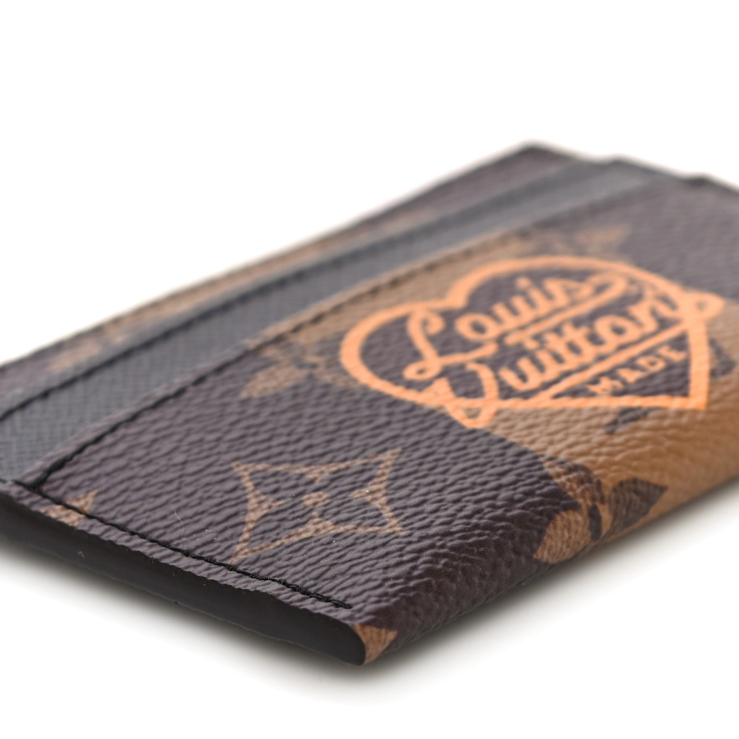 X NIGO Reverse Monogram Double Card Holder