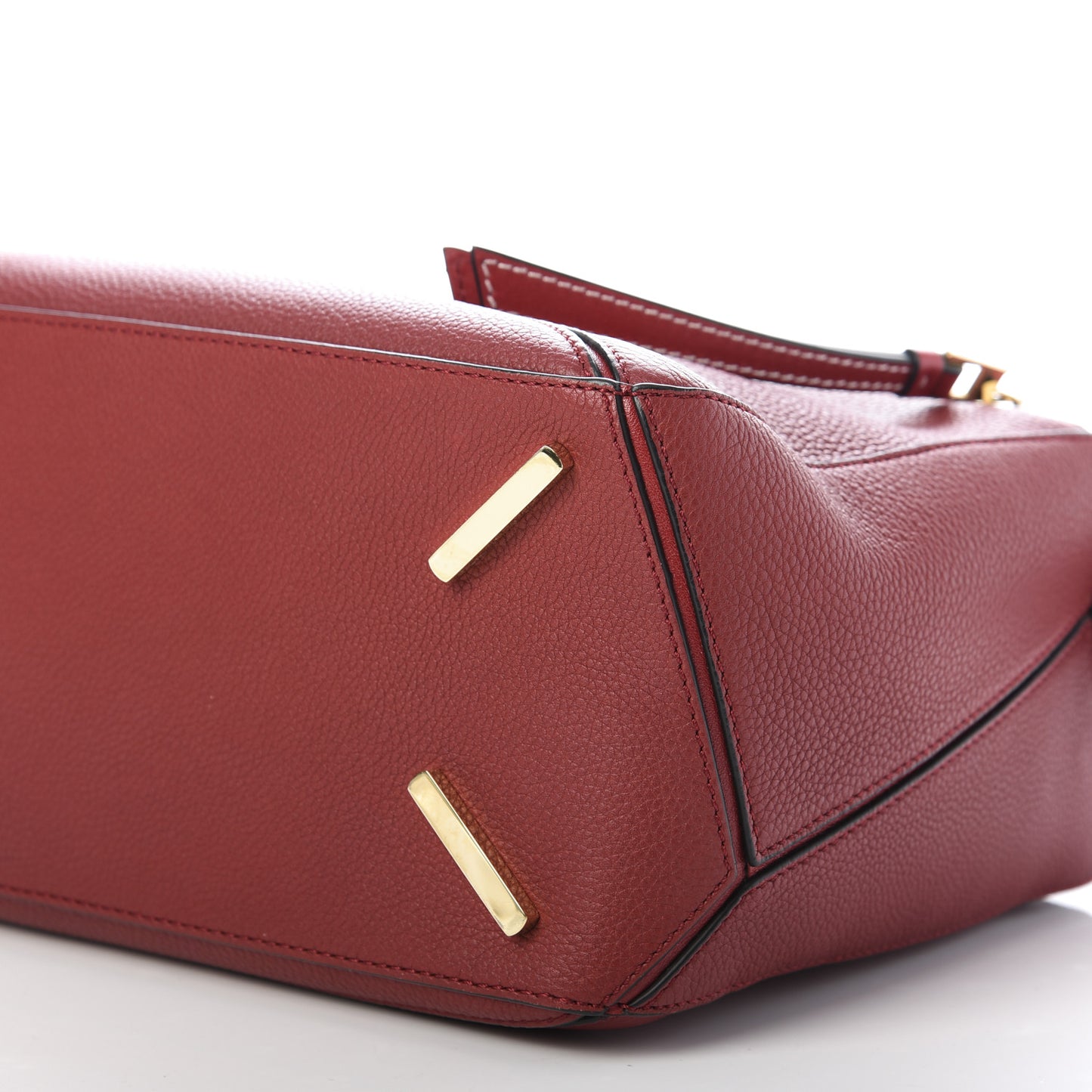 Calfskin Medium Puzzle Bag Rouge