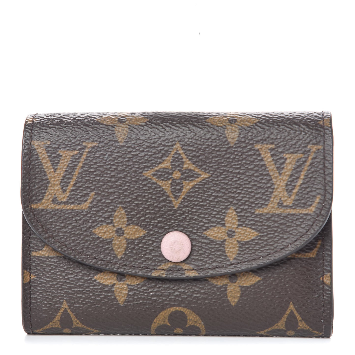 Monogram Rosalie Coin Purse Rose Ballerine