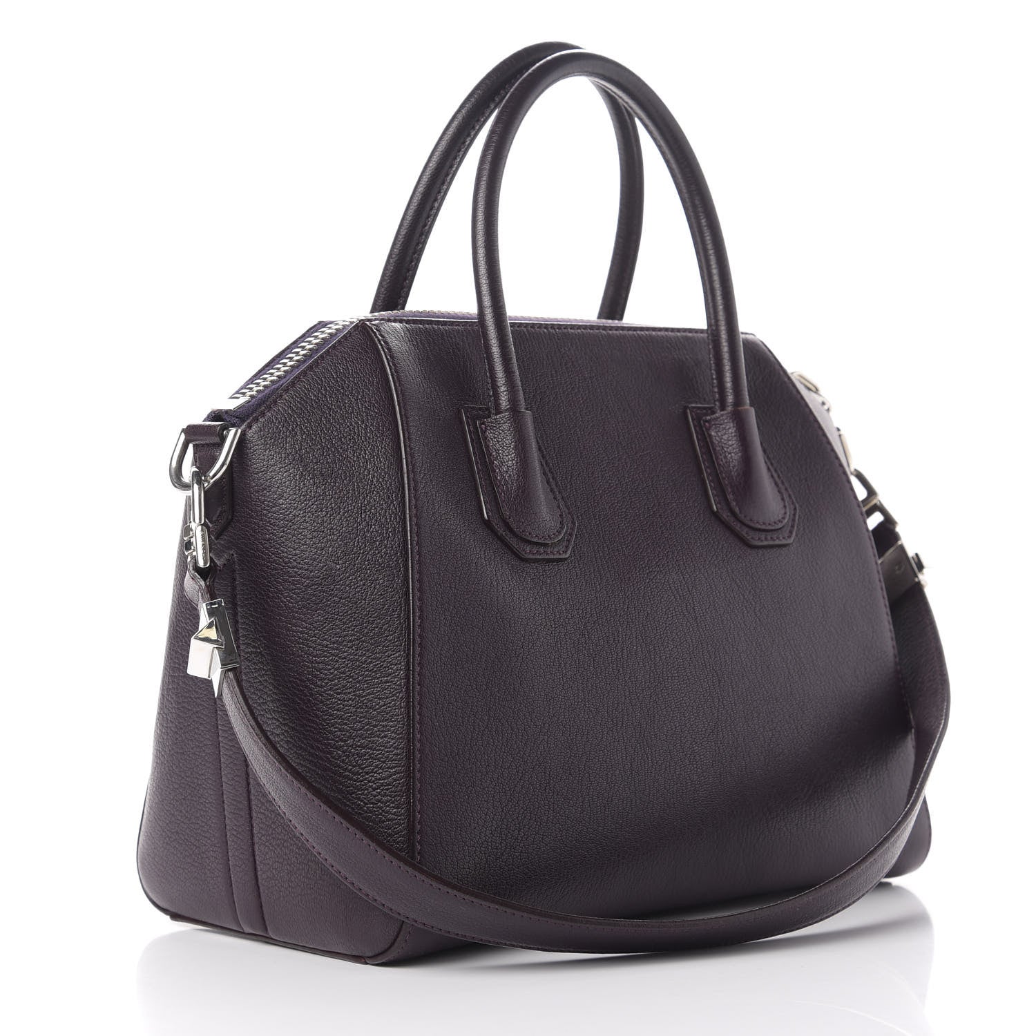 Givenchy Sugar Goatskin Small Antigona Aubergine 4 of 12
