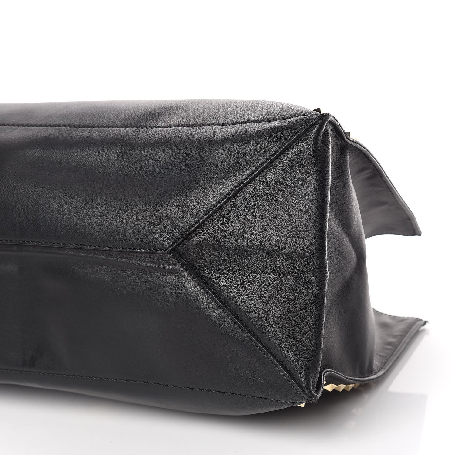 Valentino Garavani Nappa Medium Rockstud Soft Tote Black 6 of 11