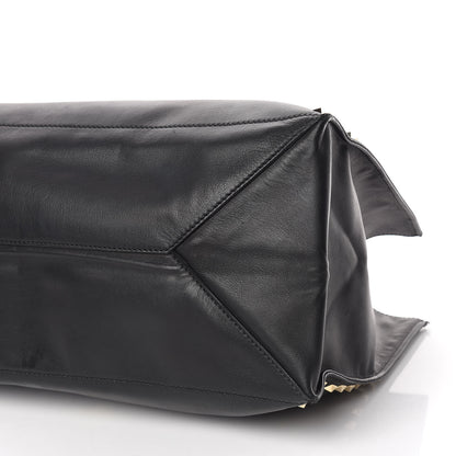 Valentino Garavani Nappa Medium Rockstud Soft Tote Black 6 of 11