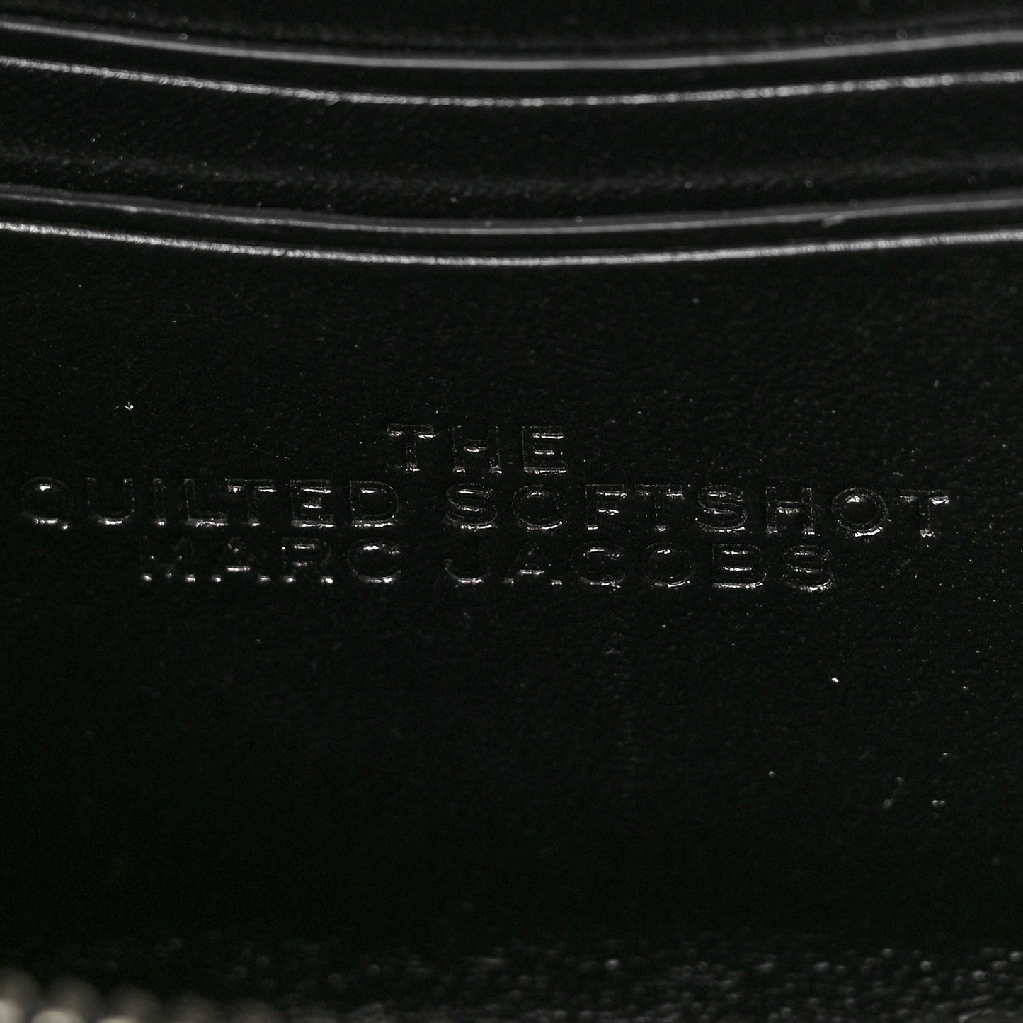 Natural Grain Calfskin Quilted The Softshot 21 Bag Black