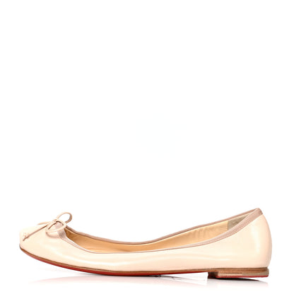 Christian Louboutin Nappa Mamadrague Flats 39 Beige 1 of 7