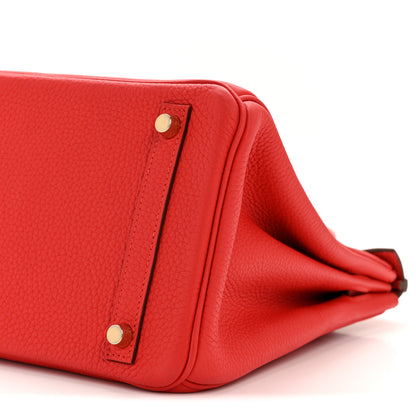 Hermes Togo Birkin 30 Rouge Tomate 10 of 15