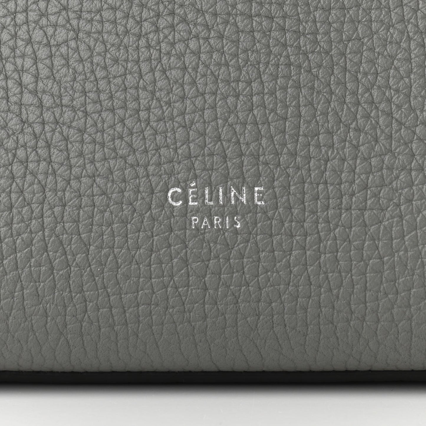 Smooth Calfskin Small Big Bag Grey