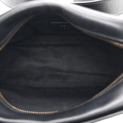 Fendi Vitello Century F is Fendi Bi-Color FF 1974 Embossed Camera Case Maya Black 5 of 11