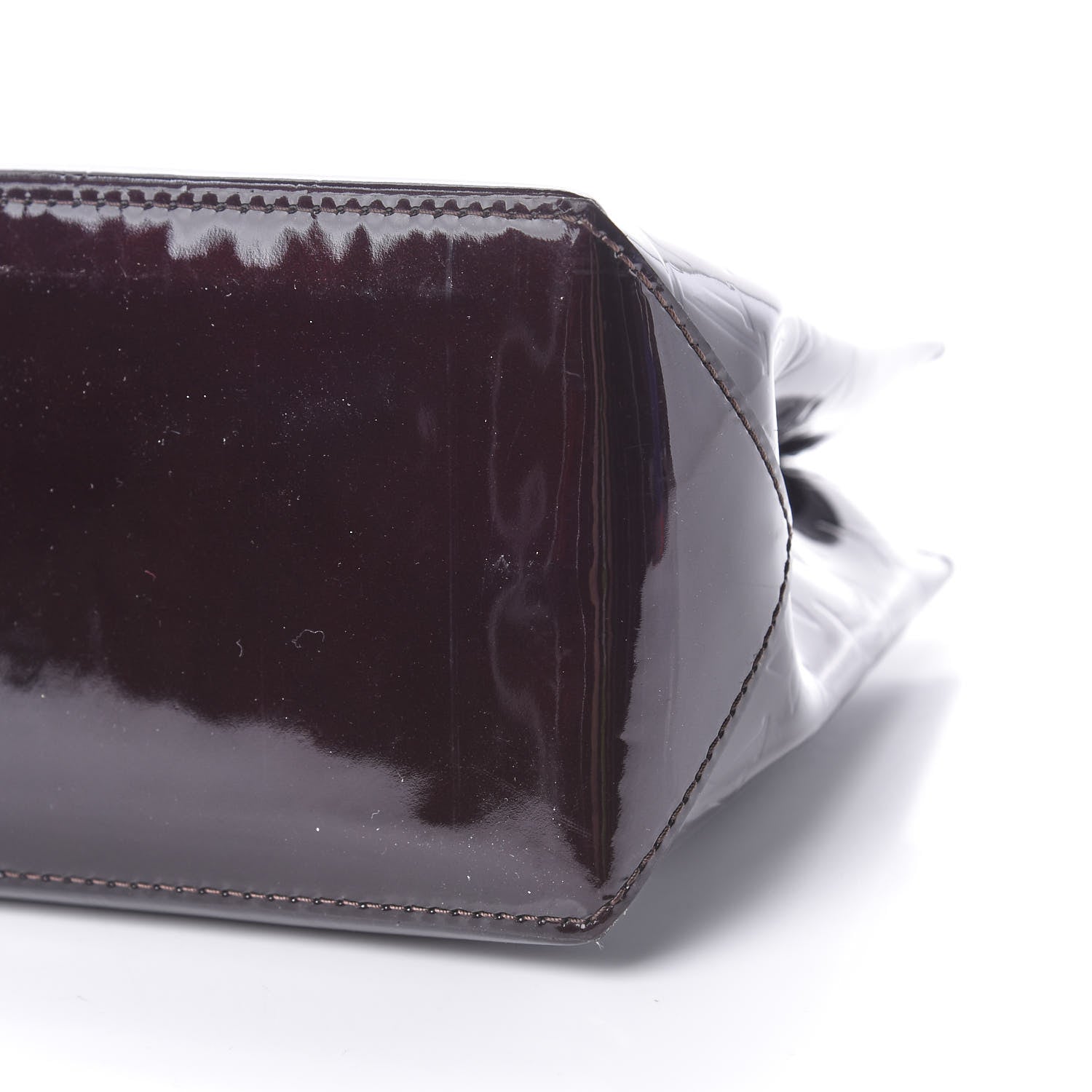 Louis Vuitton Vernis Wilshire PM Amarante 9 of 9