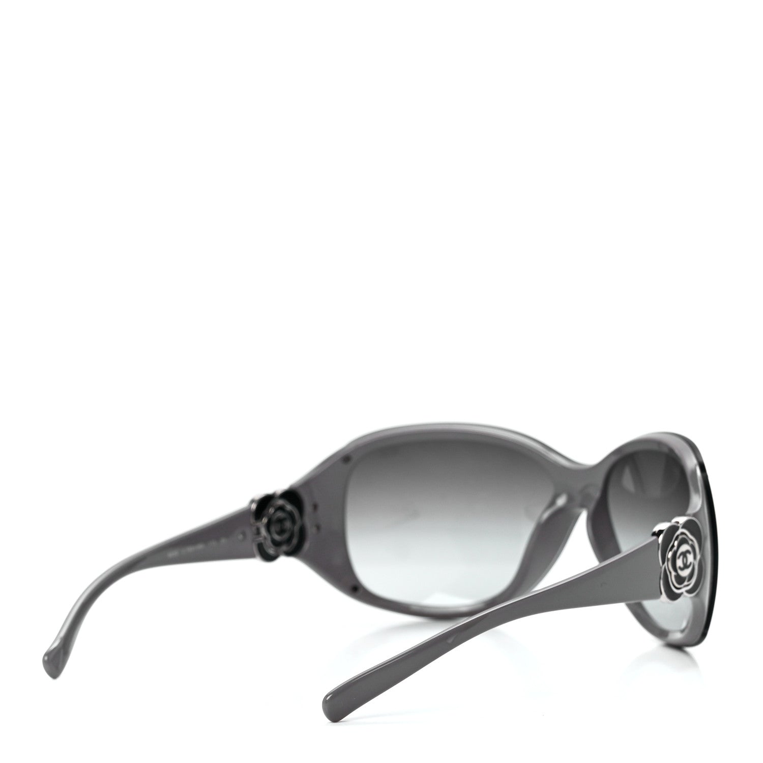 Chanel Camellia CC Sunglasses 6032 Grey 4 of 6