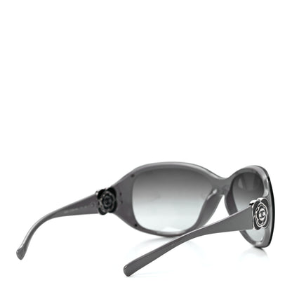 Chanel Camellia CC Sunglasses 6032 Grey 4 of 6