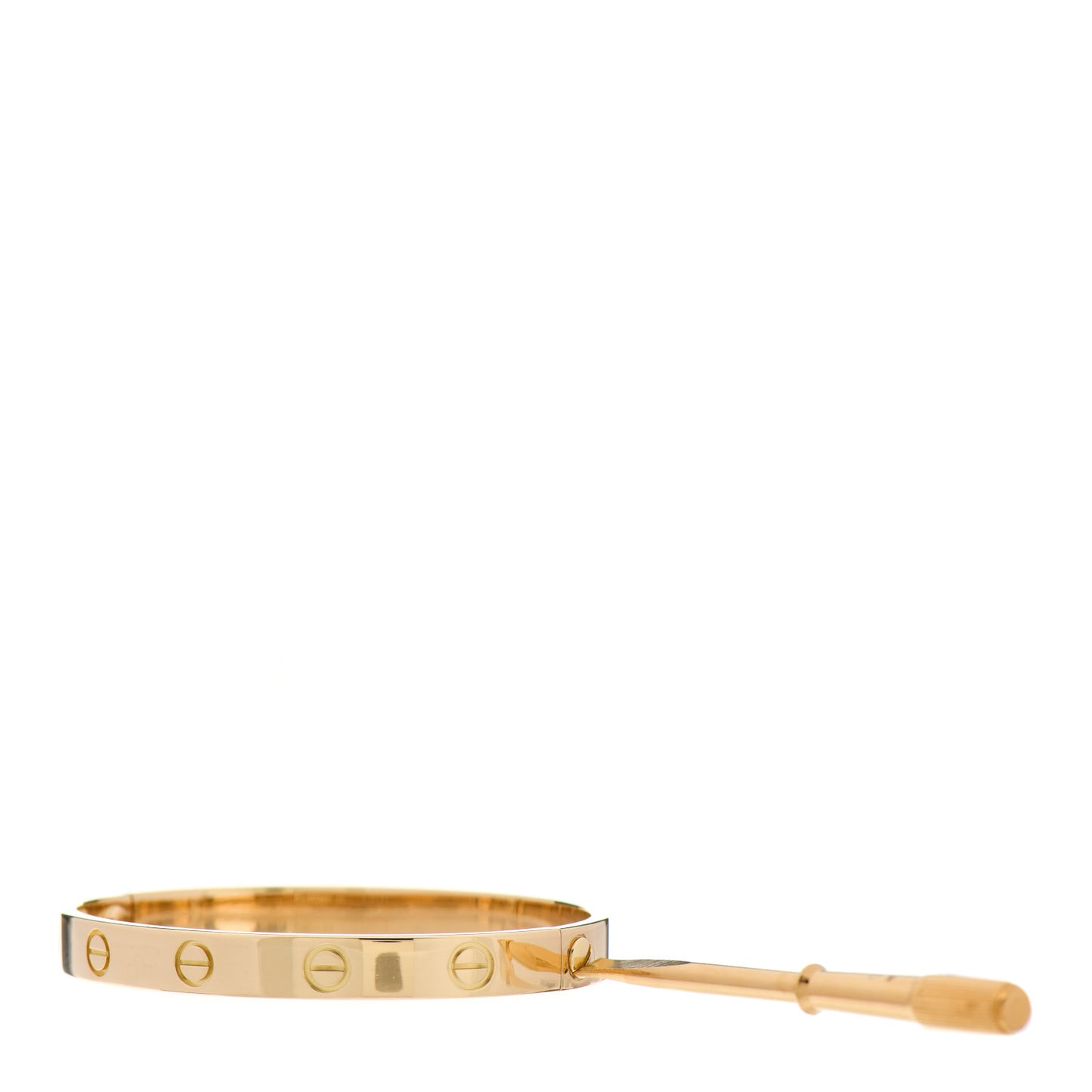 18K Yellow Gold LOVE Bracelet 16