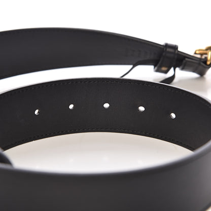 Gucci Calfskin Double G 40mm Belt 80 32 Black 6 of 7