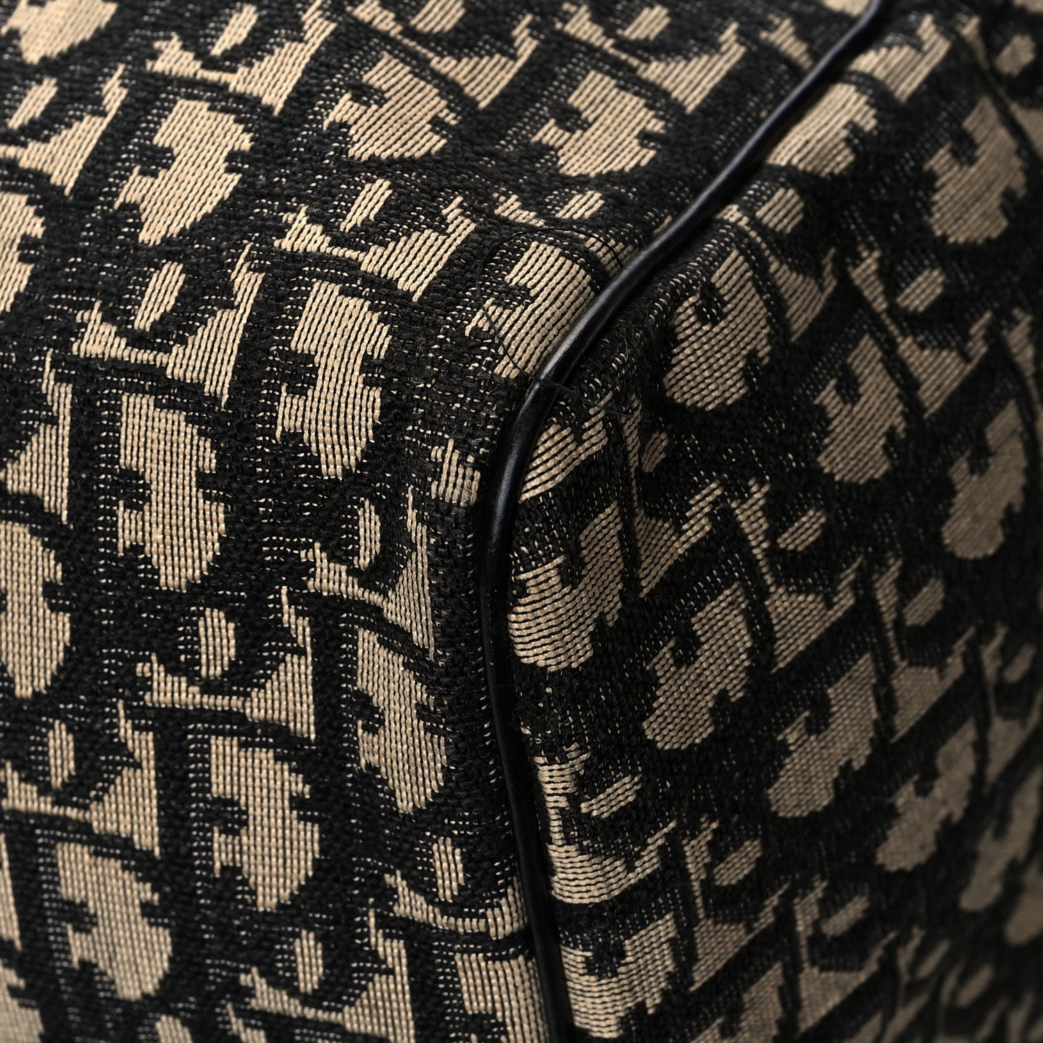 Christian Dior Monogram Duffle Black 11 of 14