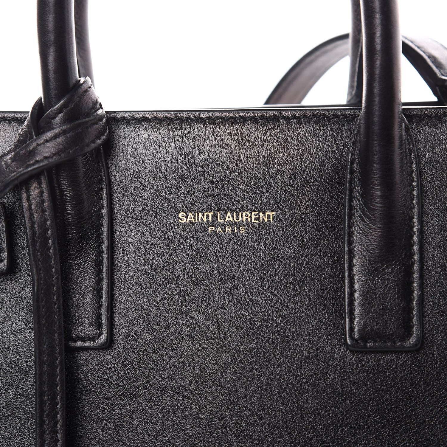 Saint Laurent Calfskin Nano Sac de Jour Black 6 of 16
