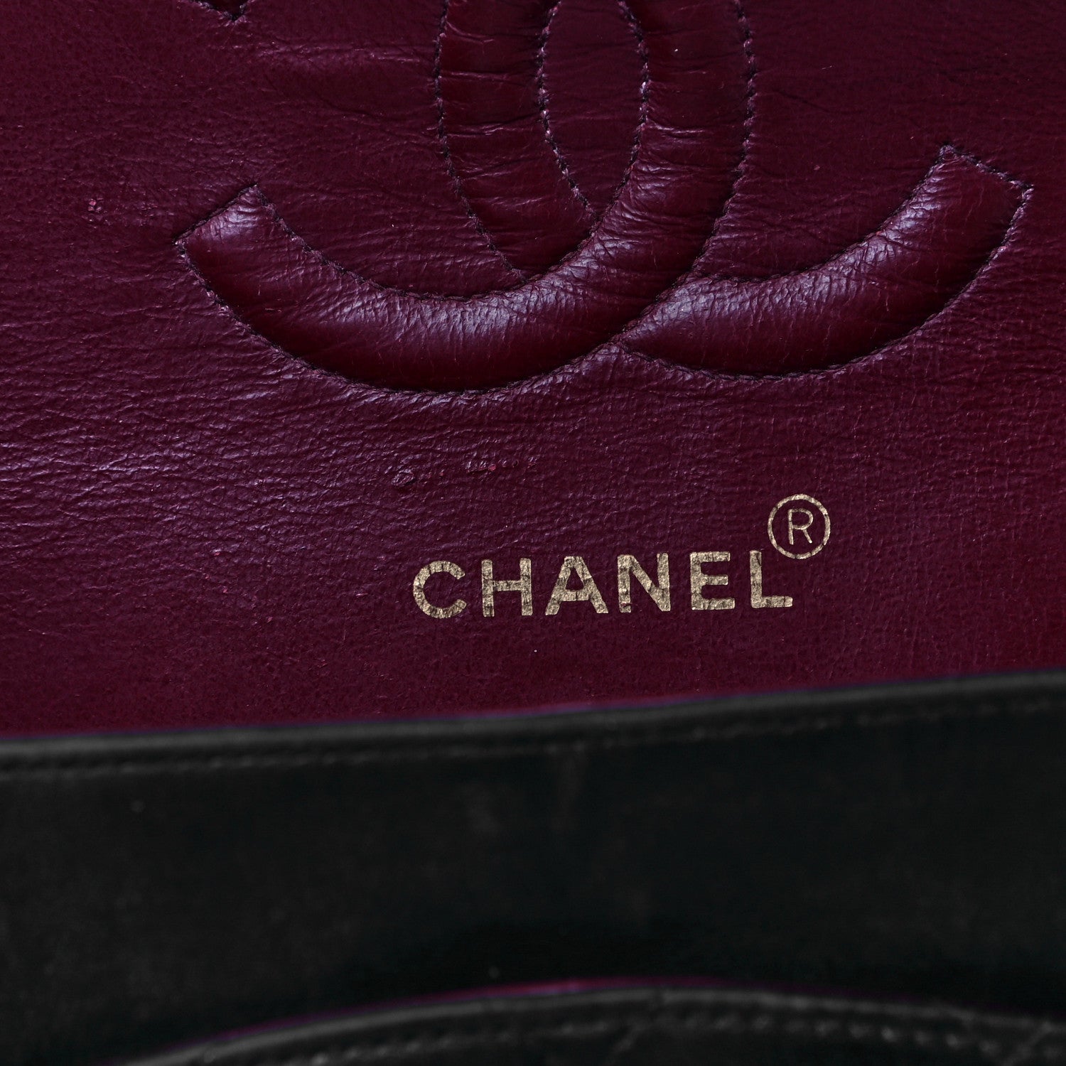 Chanel Lambskin Quilted Medium Double Flap Black 14 of 29