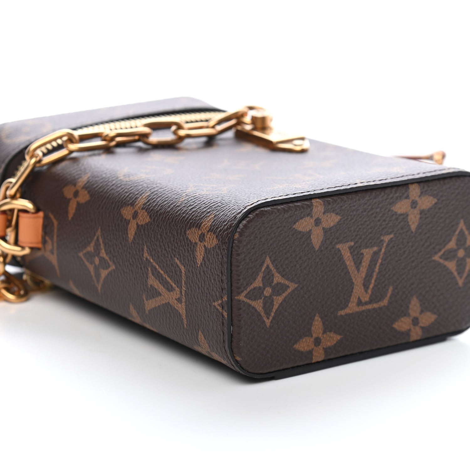 LOUIS VUITTON PHONE BOX ルイ・ヴィトン フォーンボックス Louis Vuitton Phone Box Monogram Legacy Brown in Coated Canvas