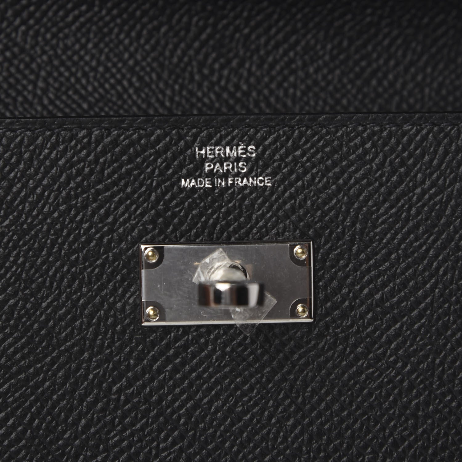Hermes Epsom Kelly Longue Wallet Black 7 of 10