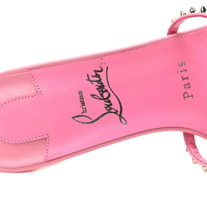 Christian Louboutin Nappa Tatoosh 85 Sandals 37 Calipso 8 of 8
