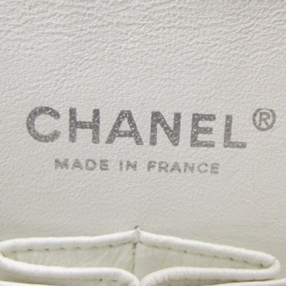 Chanel Caviar Quilted Medium Double Flap White 9 of 12