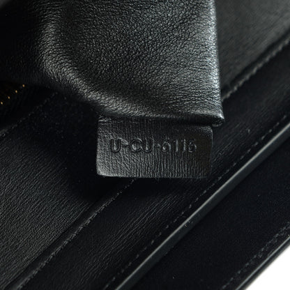 Celine Smooth Calfskin Multicolor Double Stitching Micro Luggage Black 7 of 8