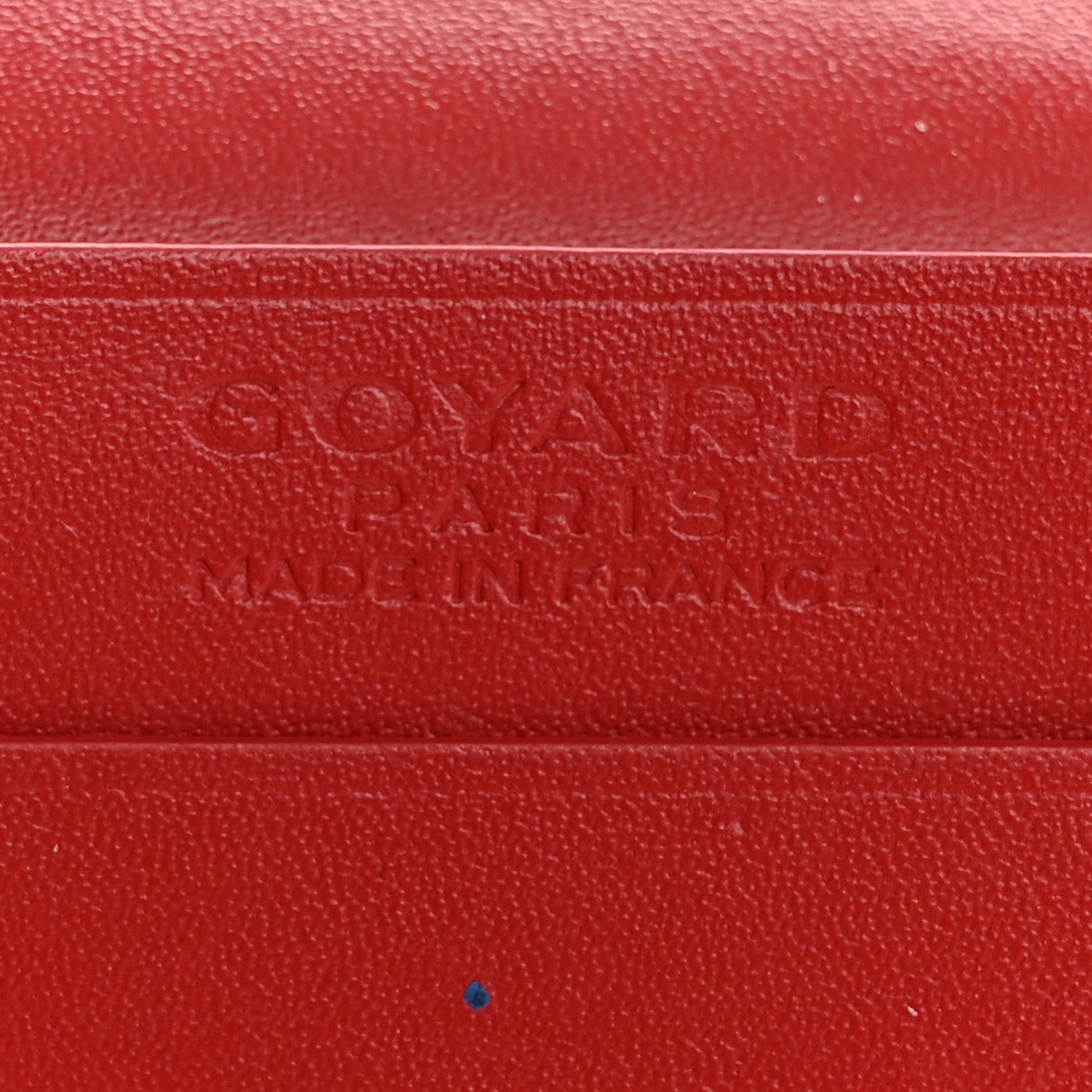Goyard Goyardine Business Card Holder Red 6 of 13