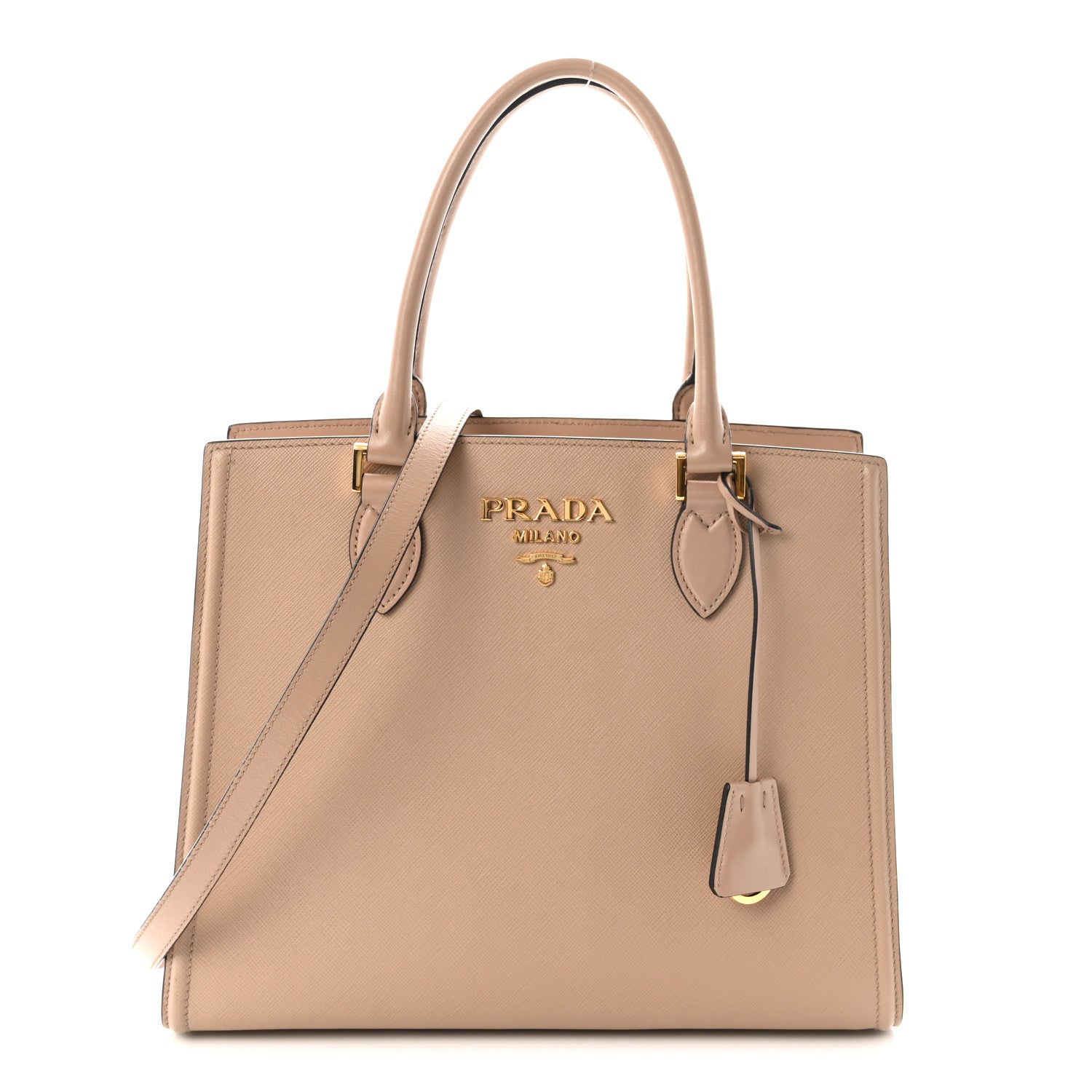 Prada Saffiano Soft Calfskin Large Tote Cammeo 1 of 9