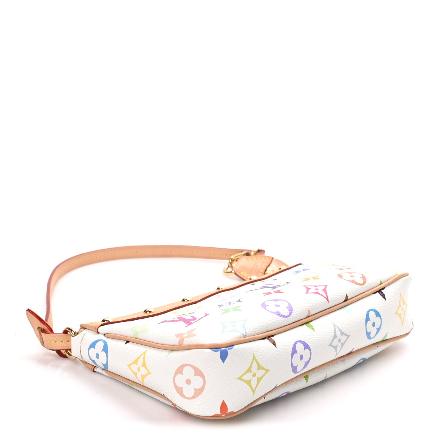 Louis Vuitton LV X TM Monogram Multicolor Pochette Accessories White 4 of 9