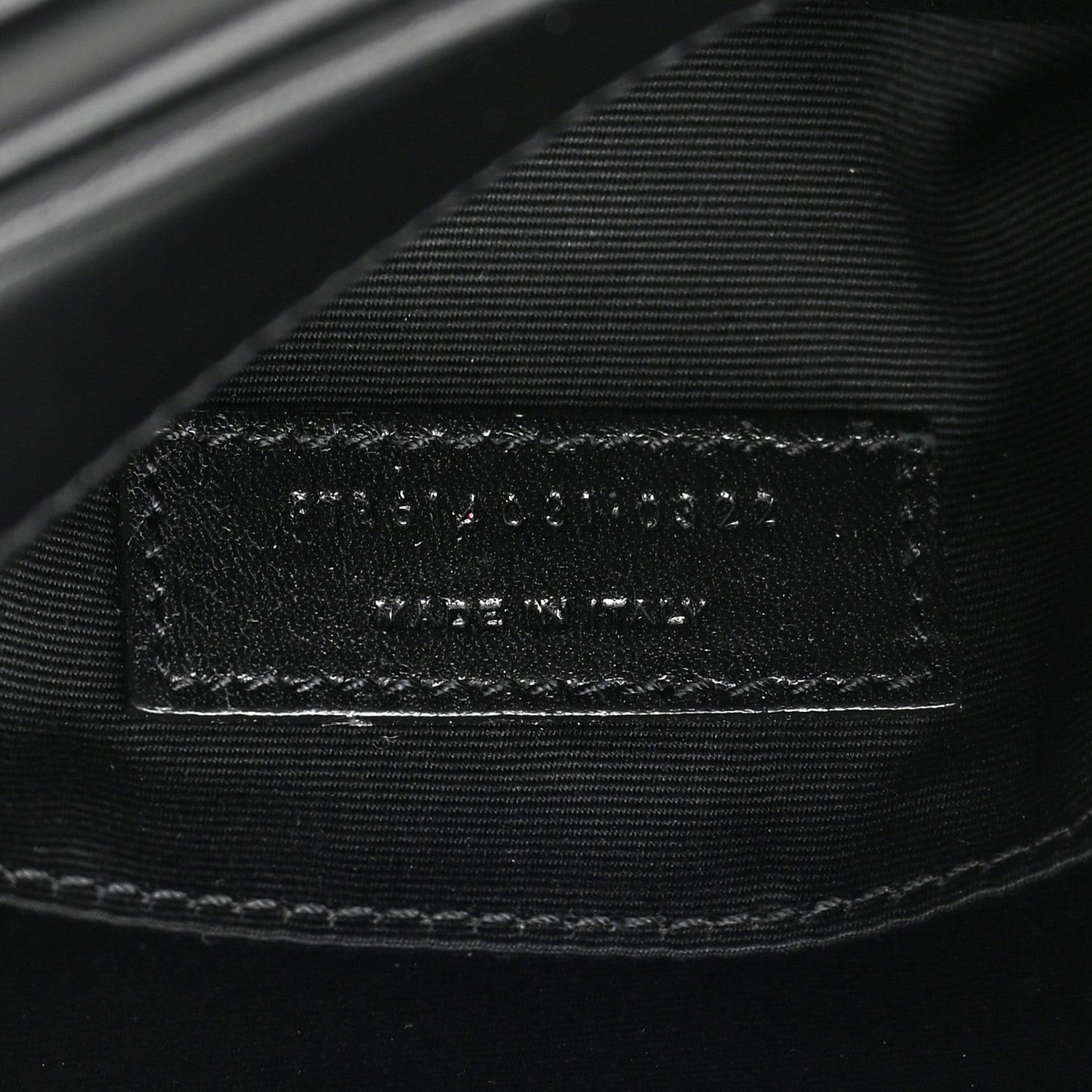 Saint Laurent Calfskin Matelasse Monogram Lou Belt Bag Black 7 of 11