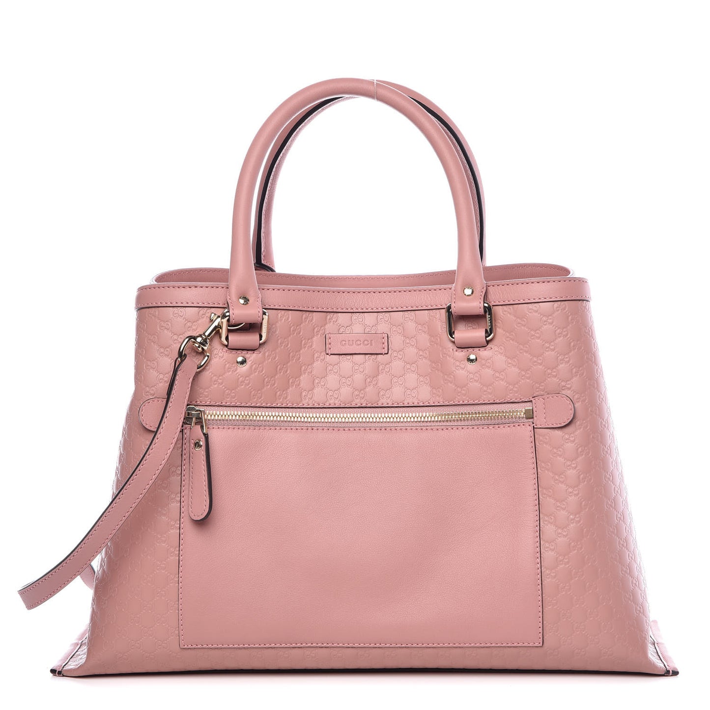 Soft Microguccissima Medium Tote Soft Pink