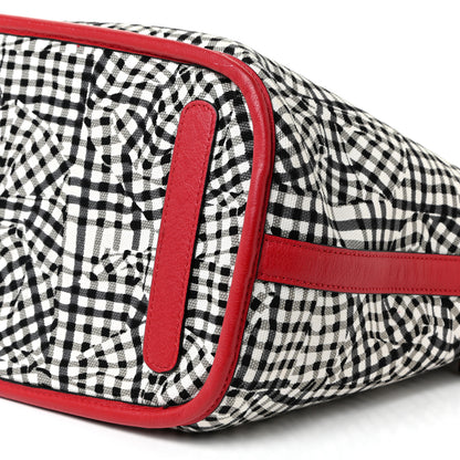 MCM Visetos Medium Liz Reversible Shopper Tote Ruby Red 15 of 23