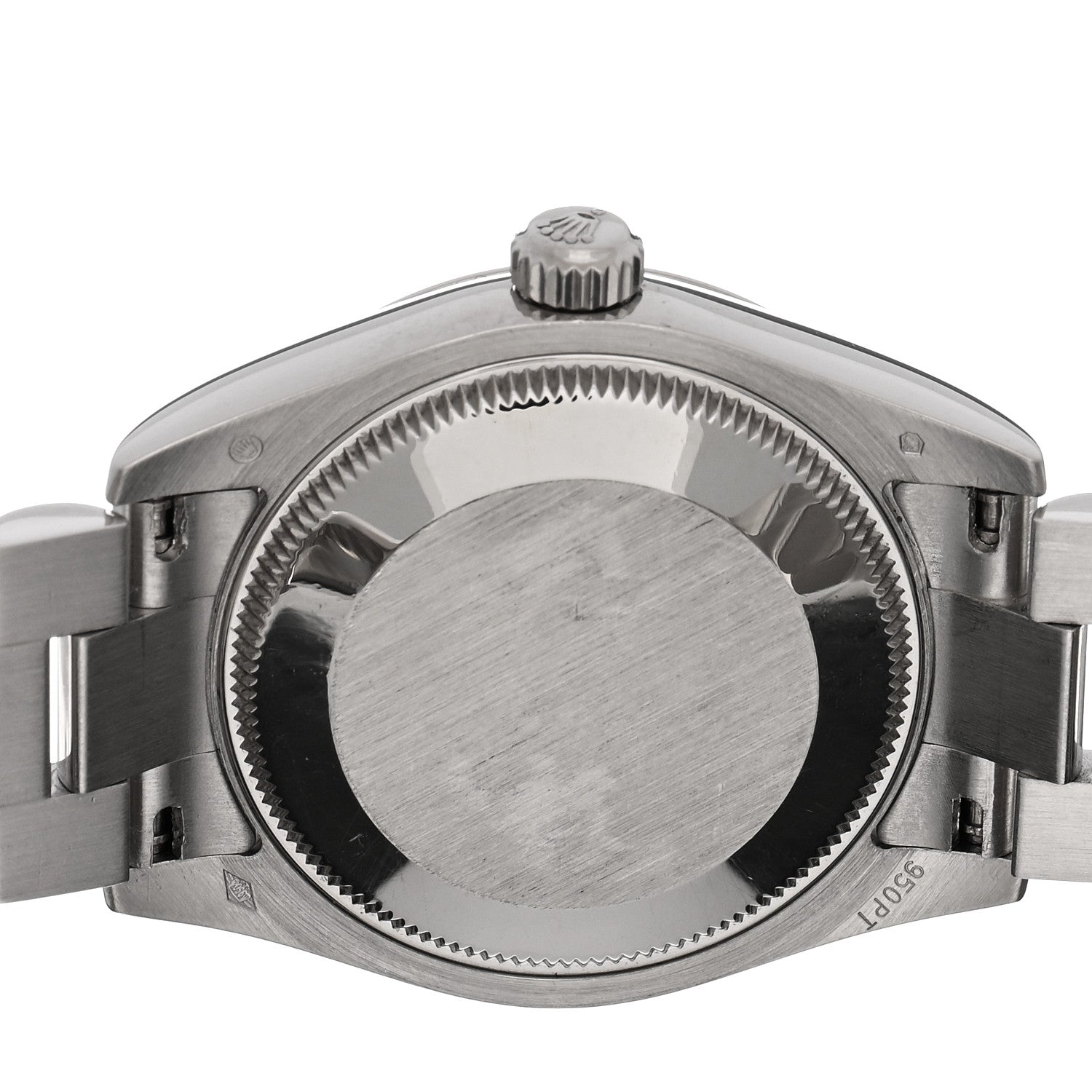 Rolex Platinum 31mm Oyster Perpetual Datejust President Watch Blue 4 of 4