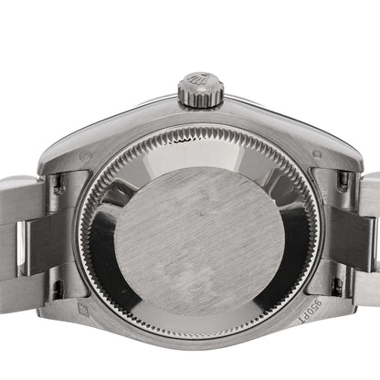 Rolex Platinum 31mm Oyster Perpetual Datejust President Watch Blue 4 of 4