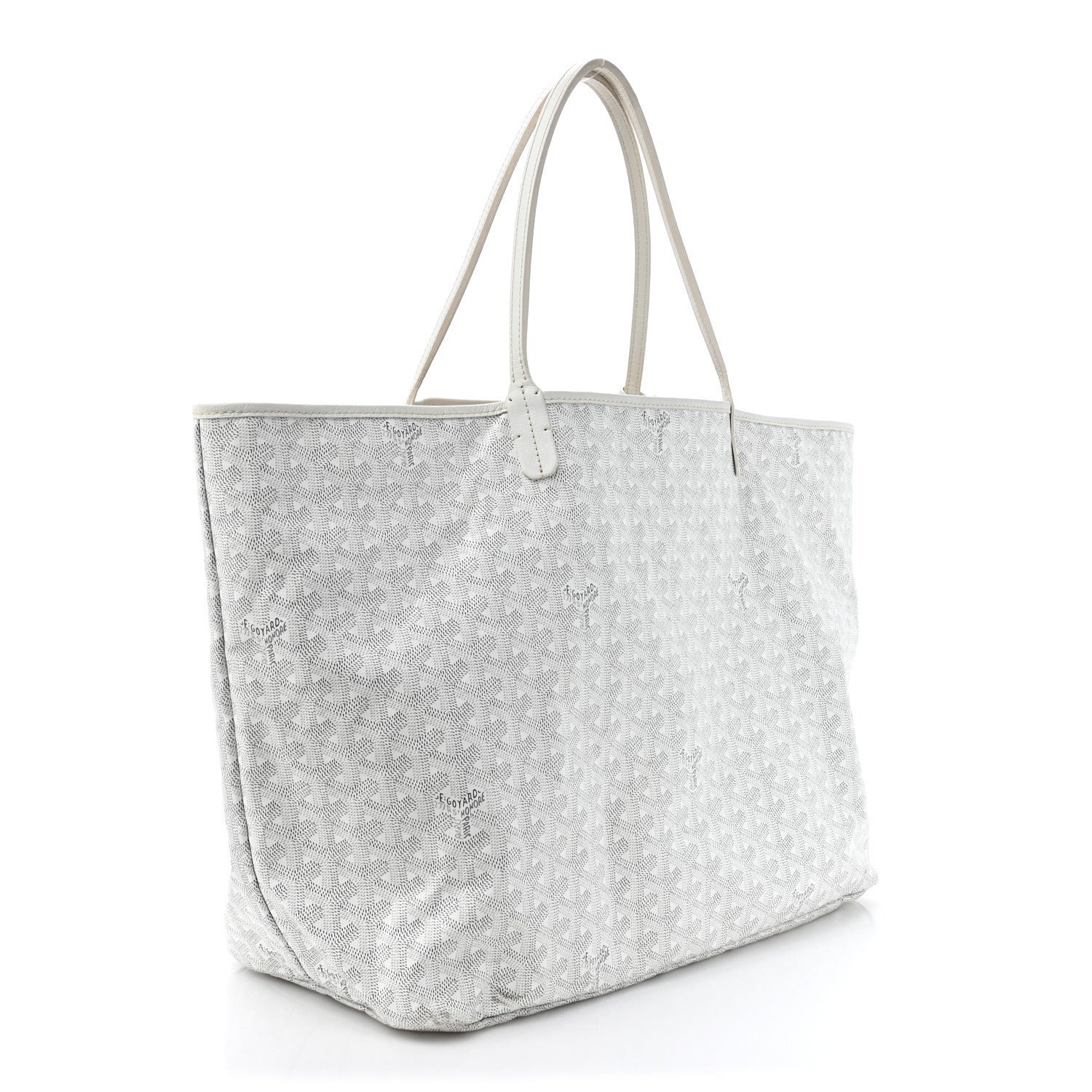 Goyard Goyardine Saint Louis GM White 4 of 23